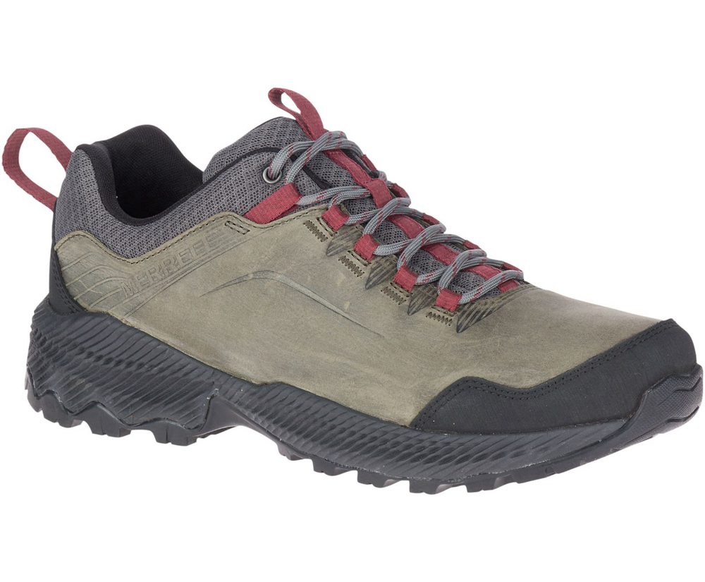 Tenis Homem - Merrell Forestbound - Verde Oliva/Pretas - NRI476193